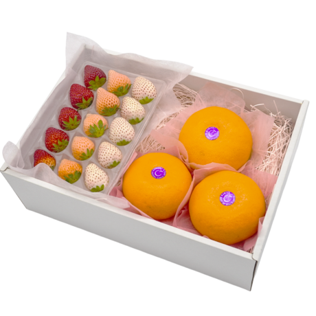 【果の彩】いちごラボ三種×せとか